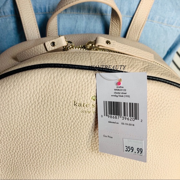 Kate spade aveline street backpack chester beige - Picture 2 of 12